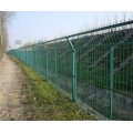 PVC coated garden welded curved wire mesh fence 3D bend wire mesh fence